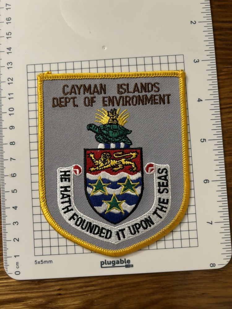 Caymen Islands DNR  Dept Of Environment Patch