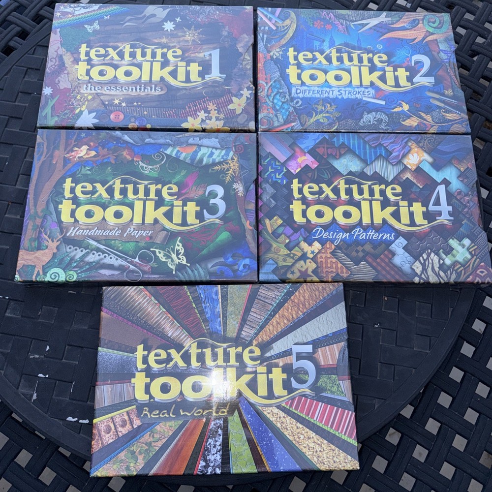 BRAND NEW! Texture Toolkit 1,2,3,4 and 5 PC Software