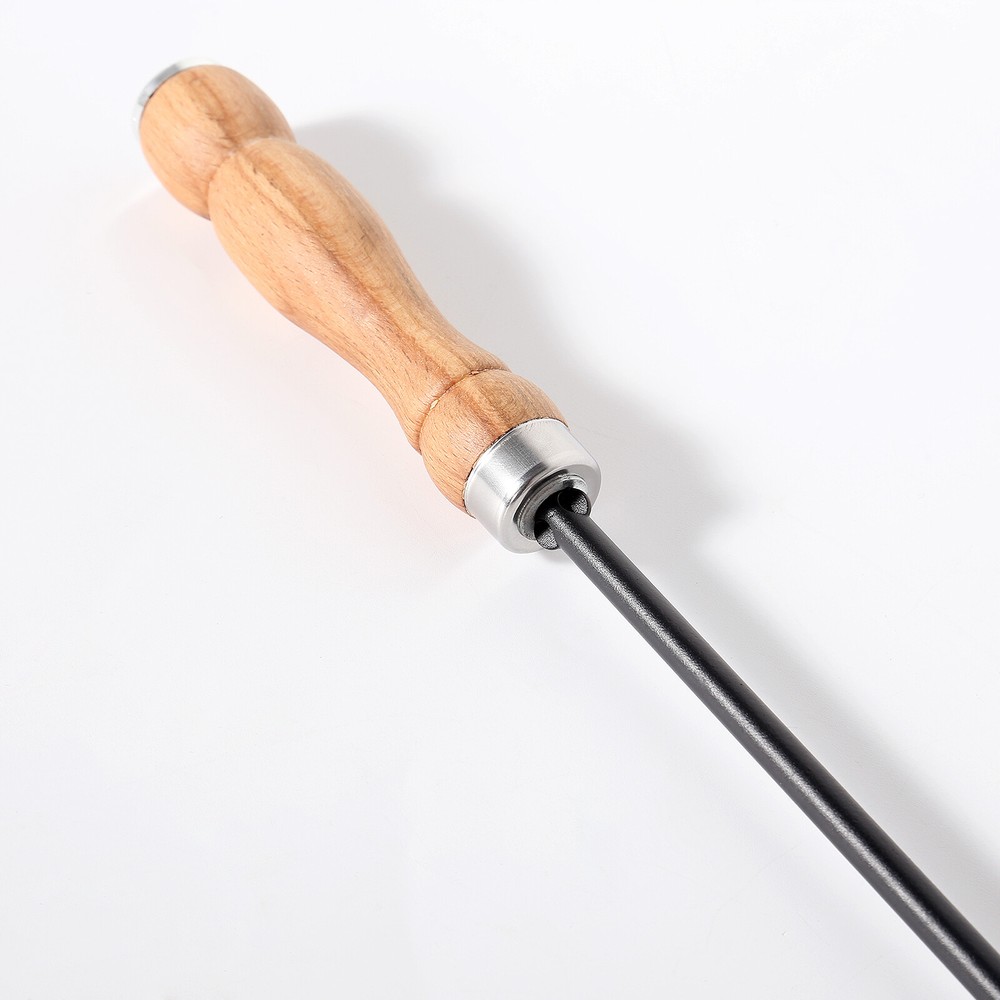 Heavy Duty 32" Fire Pit Poker Stick w/Barb for Campfire Fireplace Fire Pit Tools