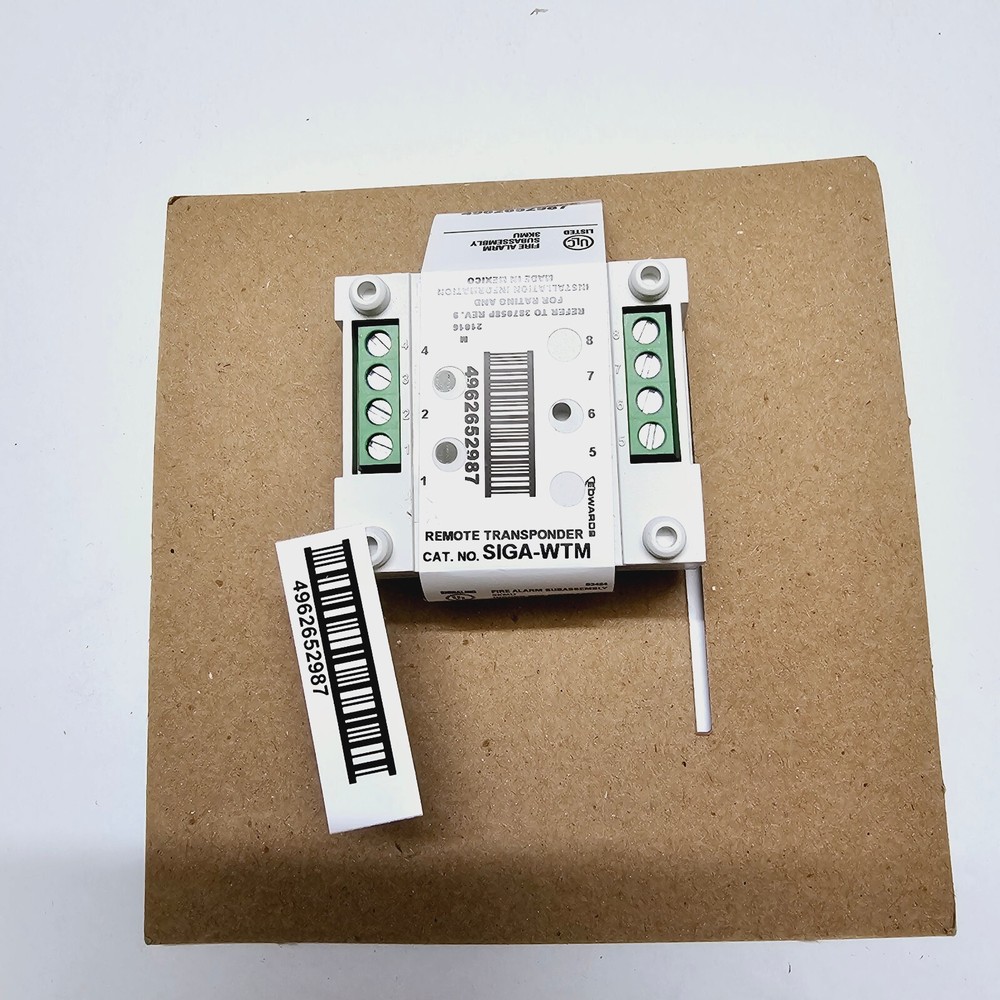 EDWARDS SIGA-WTM Waterflow Tamper Module NEW