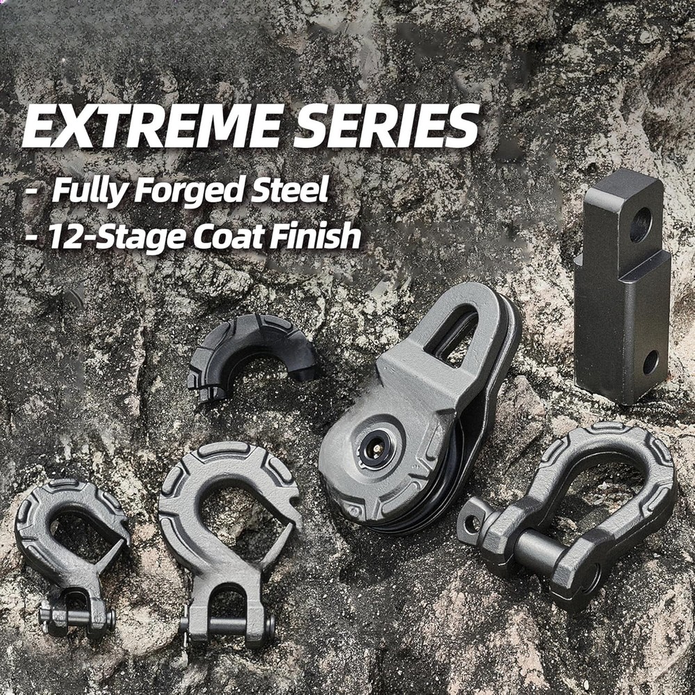 Hinged Receiver for 2-inch Receiver, Includes Extreme Forging with Release Pin