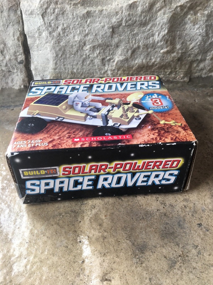 Scholastic Solar-Powered Space Rovers with Original Box Pre- Owned