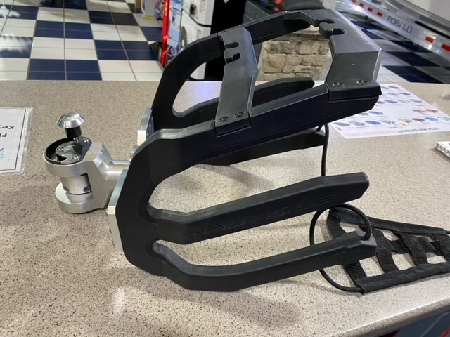 NAUTIQUE TOWER DUAL SURF BOARD RACK ONE SIDE