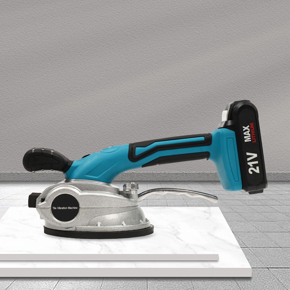 6 Speeds Hand-held Tile Tiling Machine Tile Vibrating Tool Vibrator Suction Cup