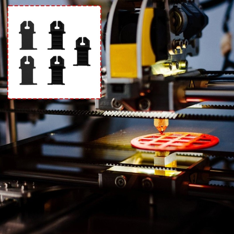 Easy Install Silicone Heat End Mounting Pad For Lab 3D Printers Hot end Fixing