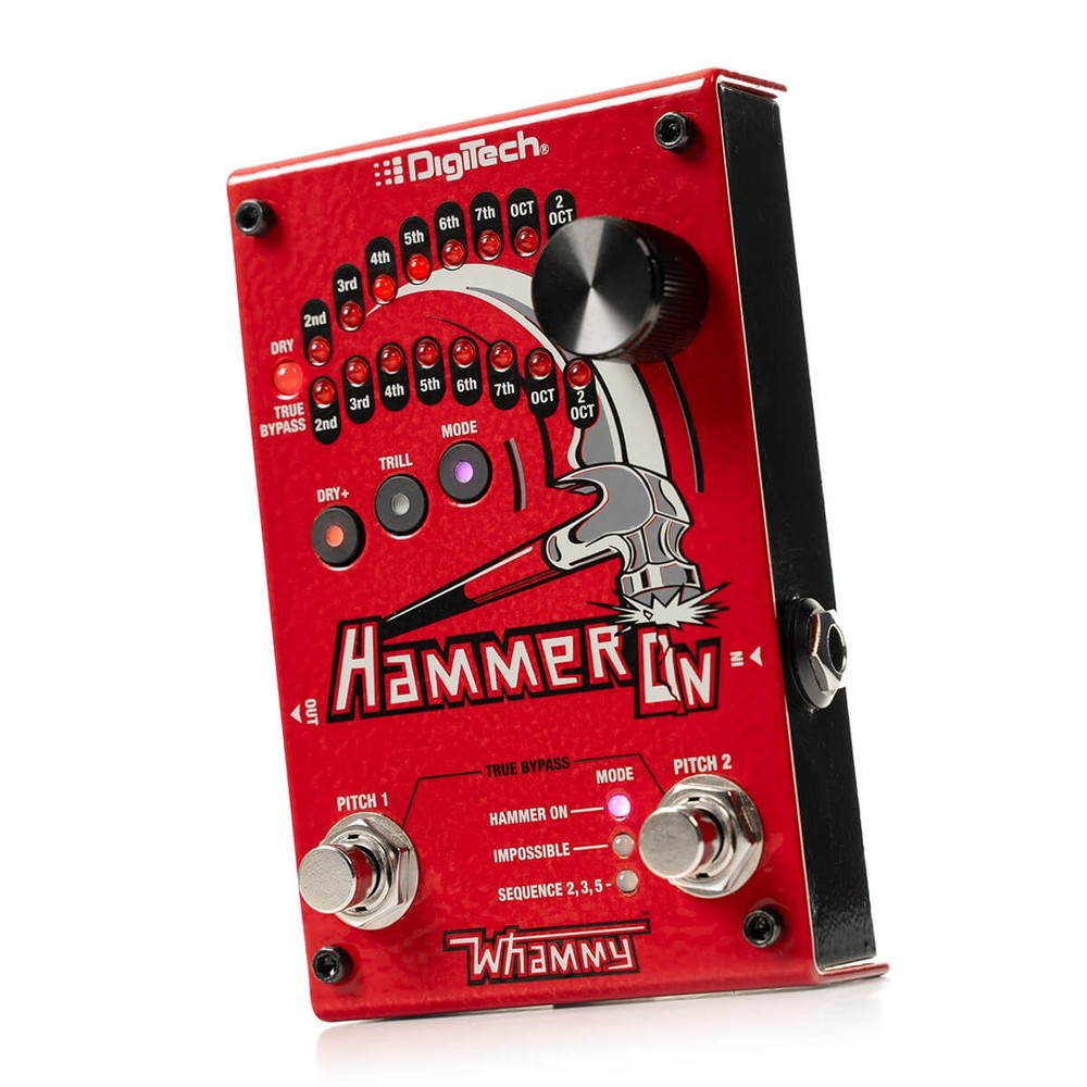 DigiTech HammerOn Whammy Pedal - Red