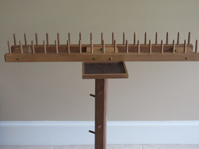 Handcrafted Portable Needlepoint/Embroidery Thread Stand