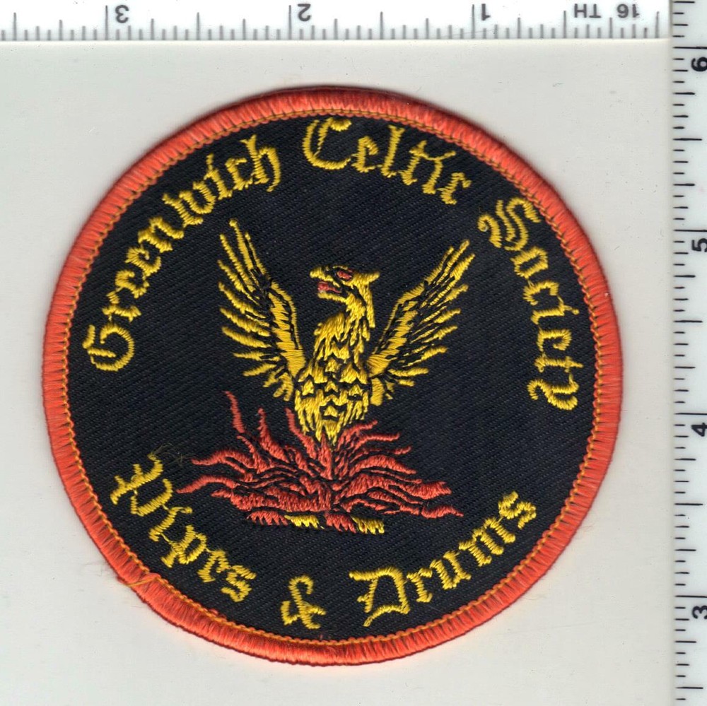Greenwich Celtic Society Pipes & Drums Patch
