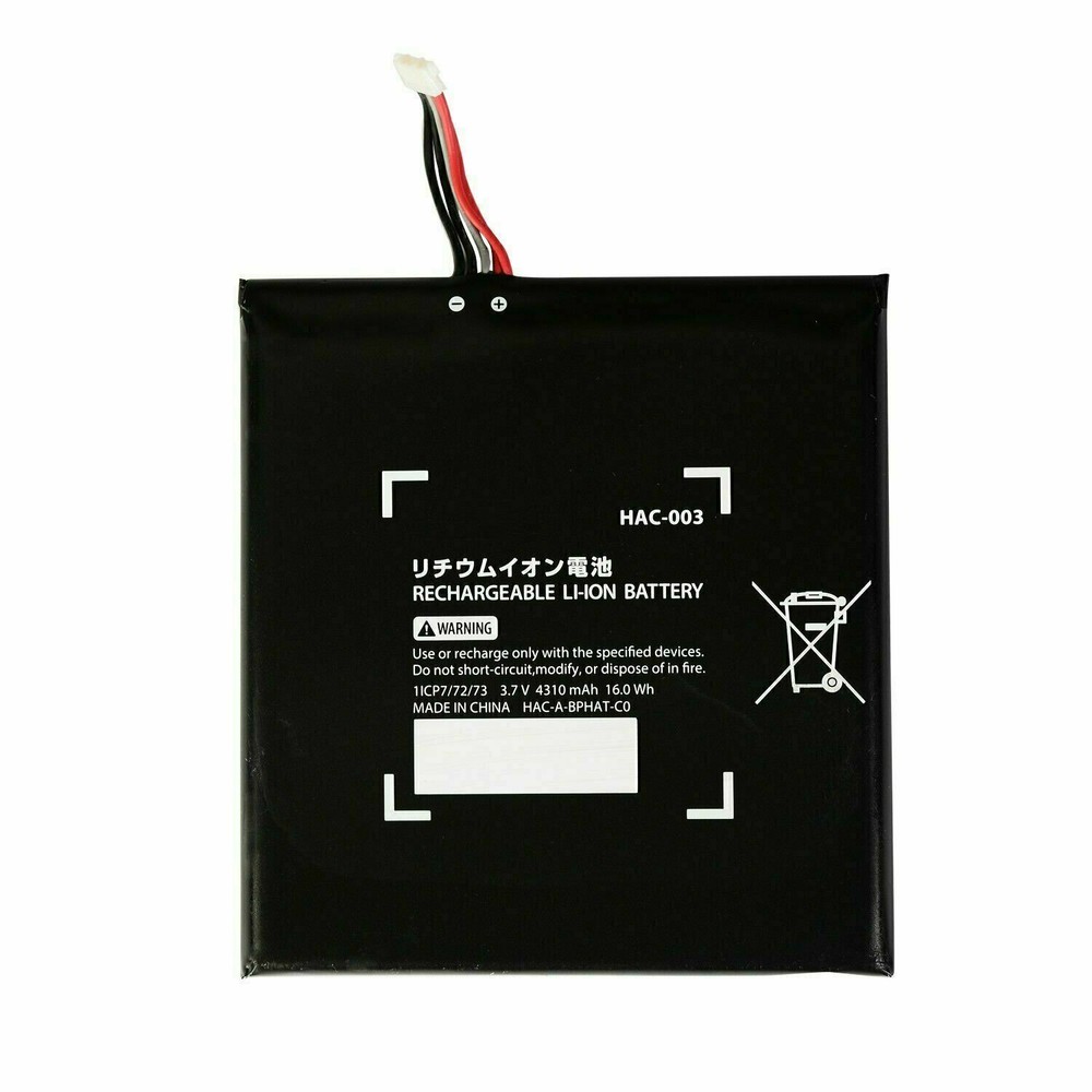 New 4310mAh HAC-003 Replacement Battery for Nintendo Switch Console With Tools