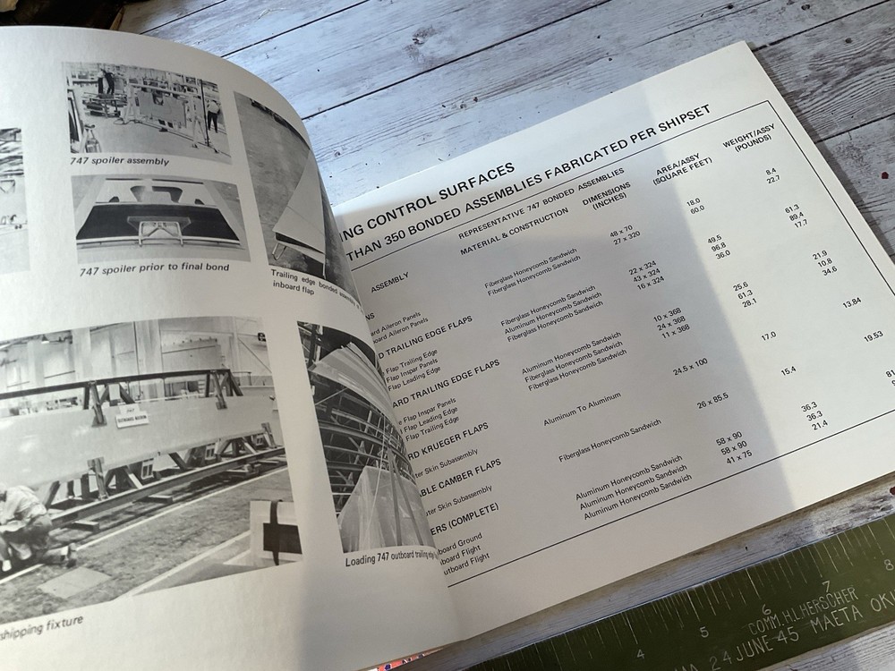 ORIGINAL 1971 REPUBLIC AVIATION BONDED STRUCTURE TECHNOLOGY CAPABILITIES REPORT