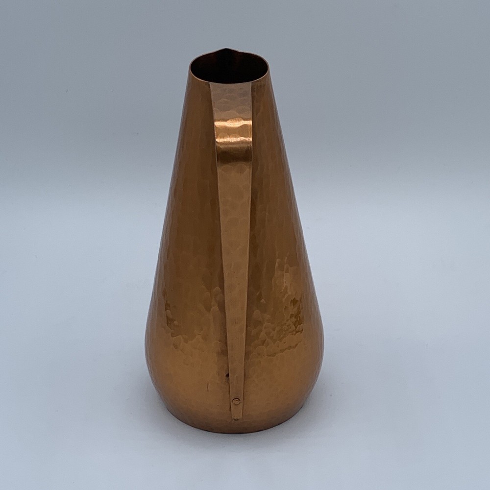 Wall Handarbeit German Hammered Copper Pitcher