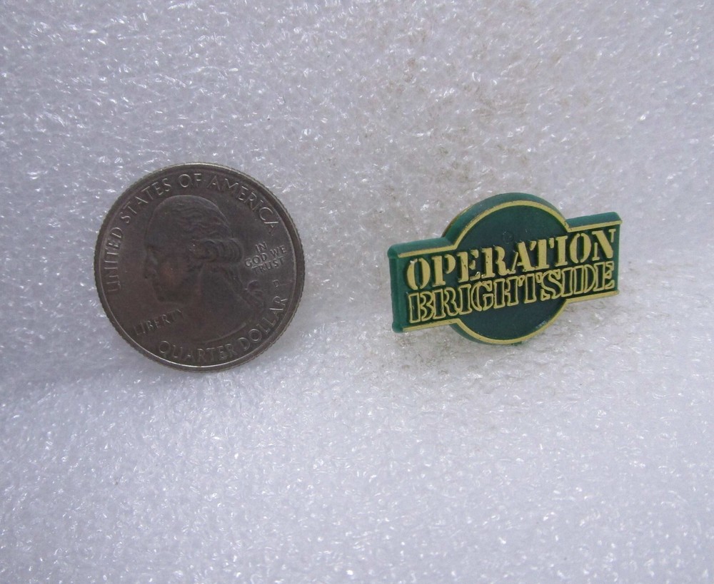 Operation Brightside Plastic Pin