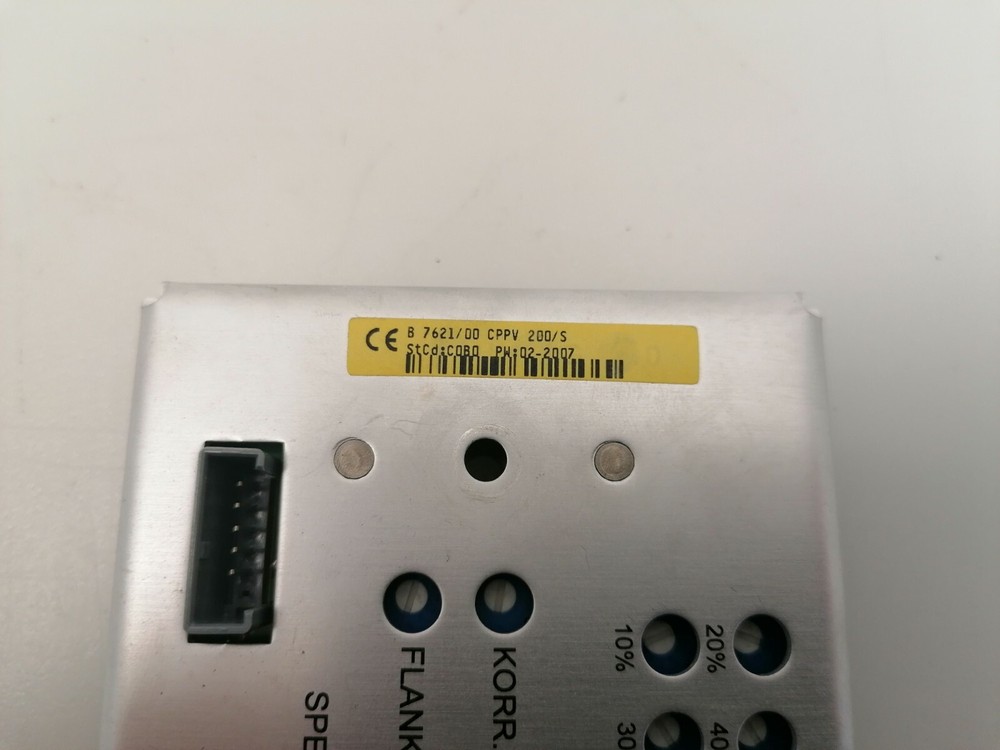 Bachmann Battenfeld Unilog CPPV200/S B 7621/00 Proportional Valve Amplifier