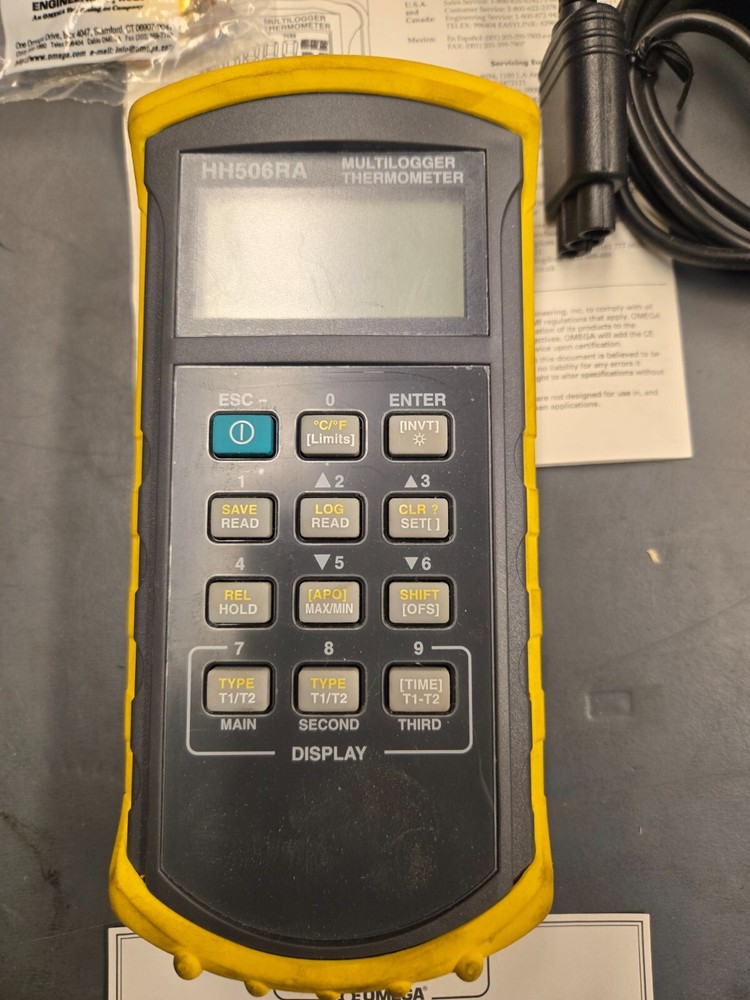 Omega HH506RA Multilogger Thermometer