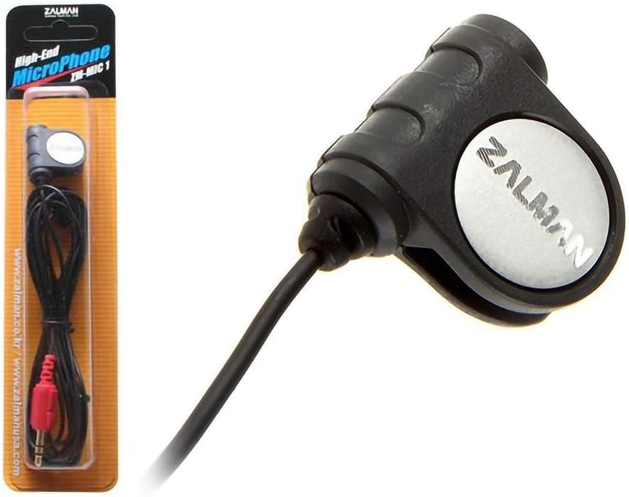 High Sensitivity Headphone Microphone with 3.5mm Jack for Gaming or PC