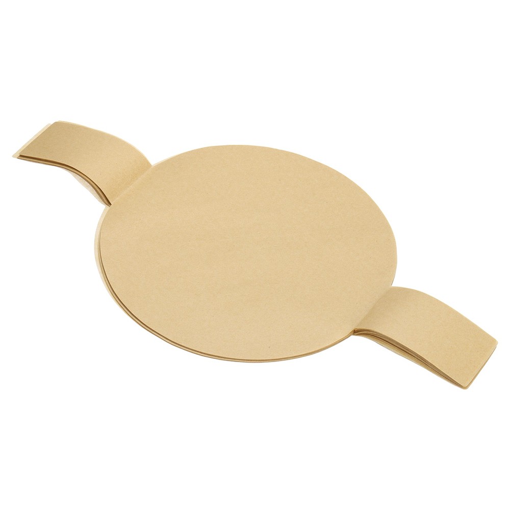 40 Sheets Parchment Paper Rounds, 7" Circle Baking Sheets, Brown