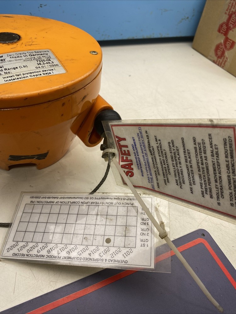 Packers Kromer 7230-06 Medium-Duty Zero Gravity Tool Balancer 35.2-46.3Lbs LoadO
