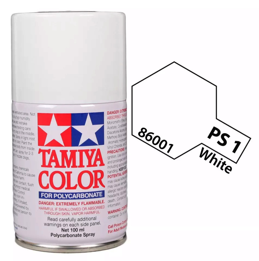 PS-1 White Paint, 100ml Spray Can