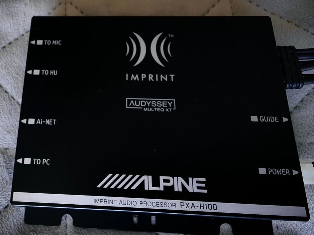 Alpine PXA-H100 IMPRINT Audio Processor w/Ai-Net Cable
