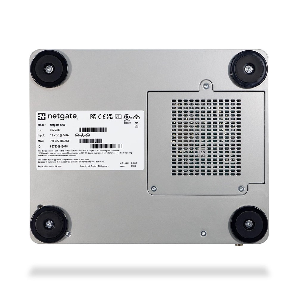 Netgate 4200 MAX pfSense+ Security Gateway | Firewall, Router, VPN | Lifetime...