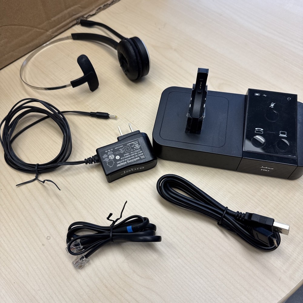 Jabra Pro 9450 Wireless Headset - Black