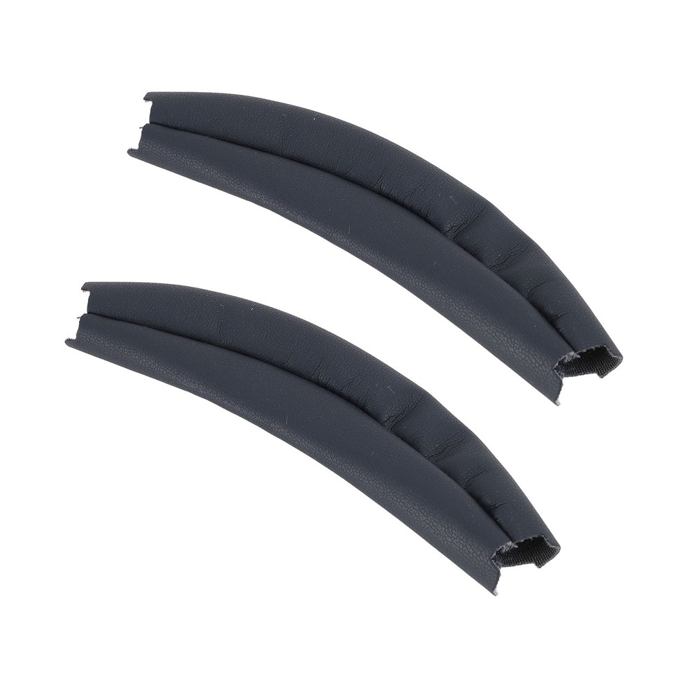 2PCS Replacement Headband Pad Protein Leather High Elasticity Headband Cush Part