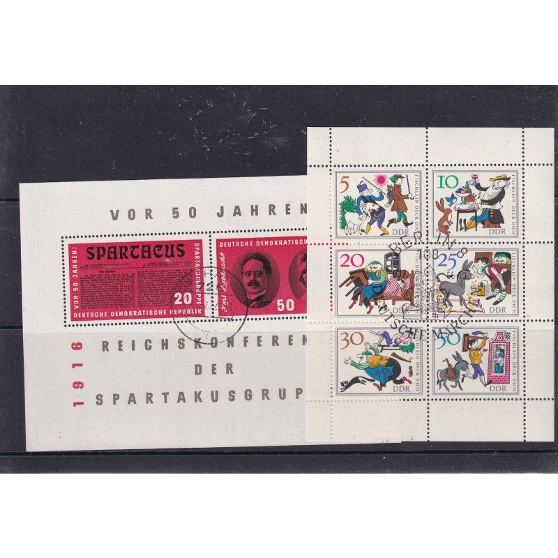 DDR 1966, Mich. No.: completely stamped
