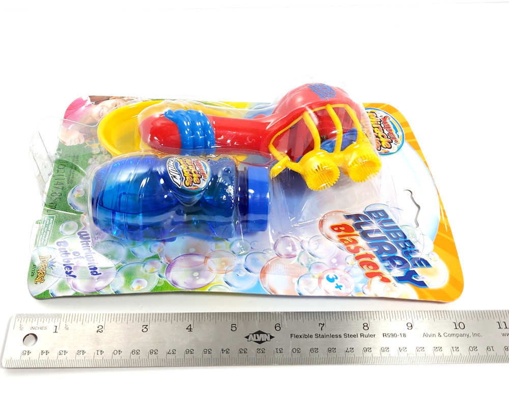 Bubble Flurry Blaster Super Miracle Bubbles Premium New