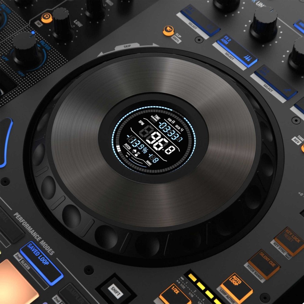 Reloop Mixon 8 Pro 4-Channel DJ Controller Serato DJ Algoriddim DJ Virtual D
