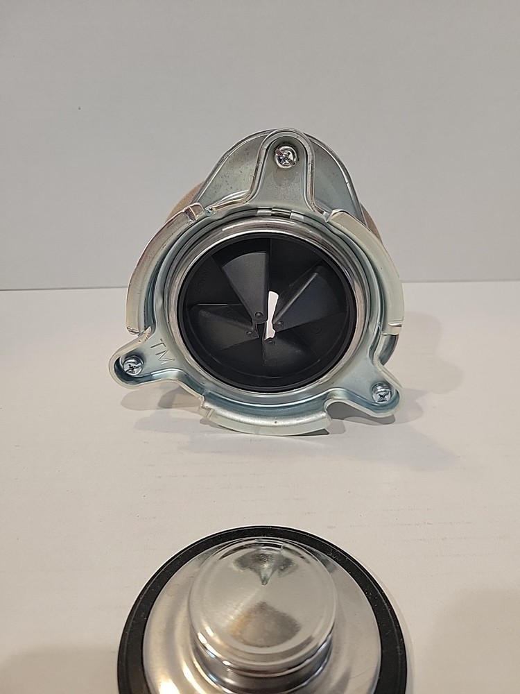 InSinkErator Garbage Disposal Sink Drain Adapter & Black Stopper Locking Flange