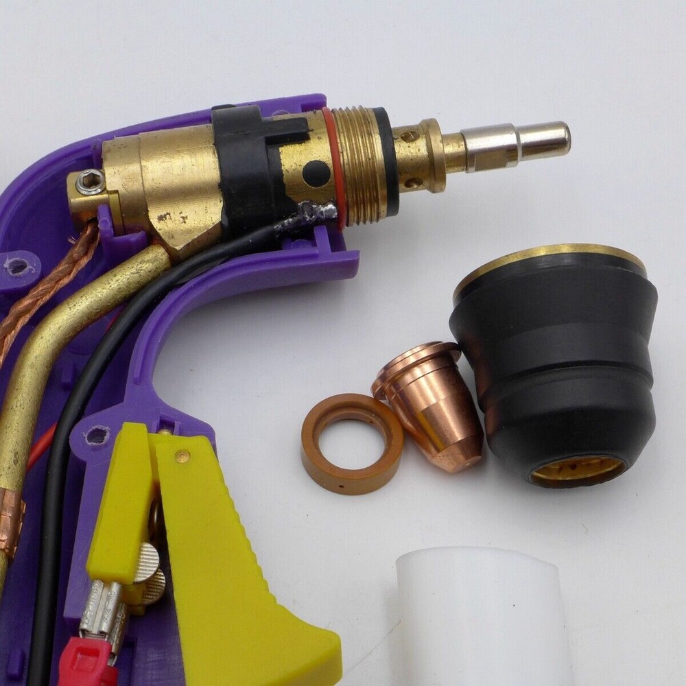 Plasma Cutting Torch Tips Electrodes Shield Cap kits Fits IPT-53 Plasma Torch