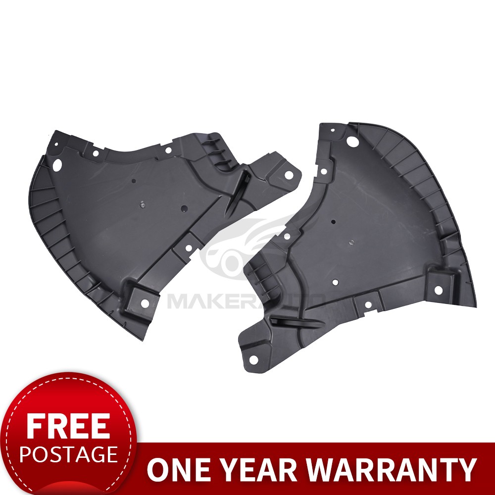 Front Engine Splash Shield PAIR For Mercedes Benz E300 2017-2019 NEW