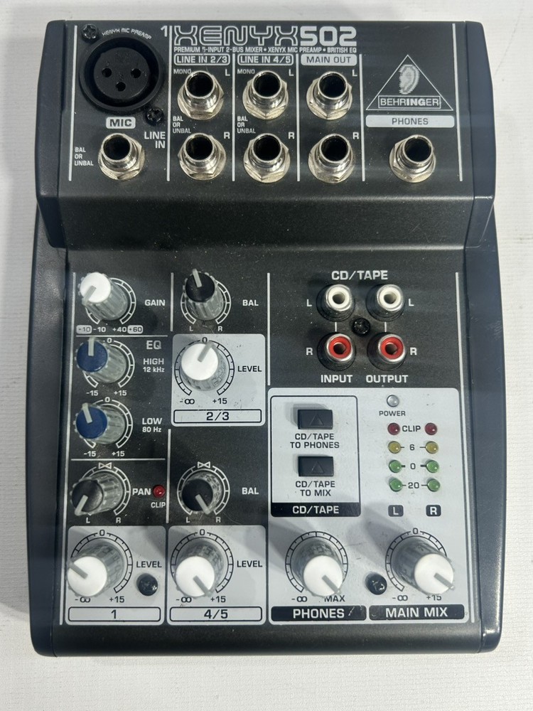 XENYX 502 INPUT MIXER (P14022880)