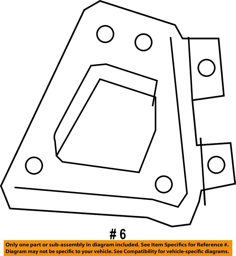 GM OEM 16-24 Camaro Quarter Panel Inner Structure-Front Bracket 23264555