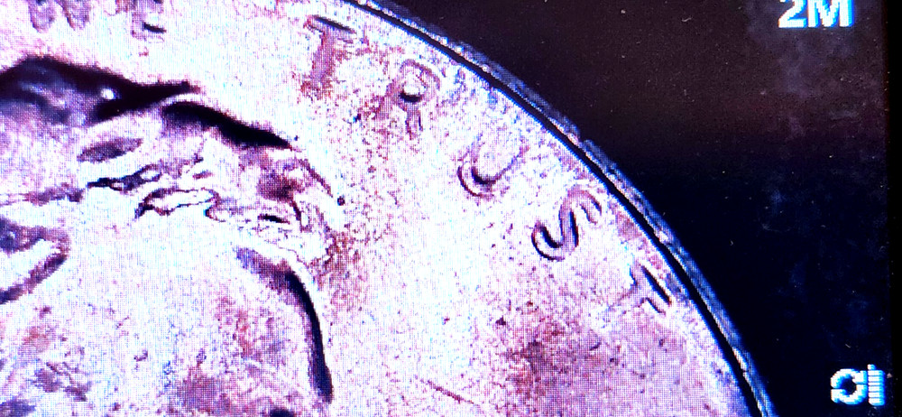 2024 P Lincoln Shield Cent Struck Thru Grease Error - Weak L - Liberty BU