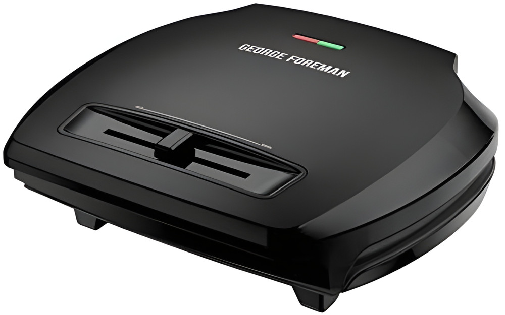 George Foreman 5-Serving Classic Plate Grill & Panini Press, Used