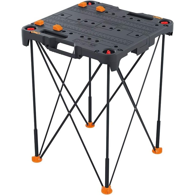 Lightweight Portable Workbench 300lbs Capacity Sturdy Legs Easy Storage Clamps
