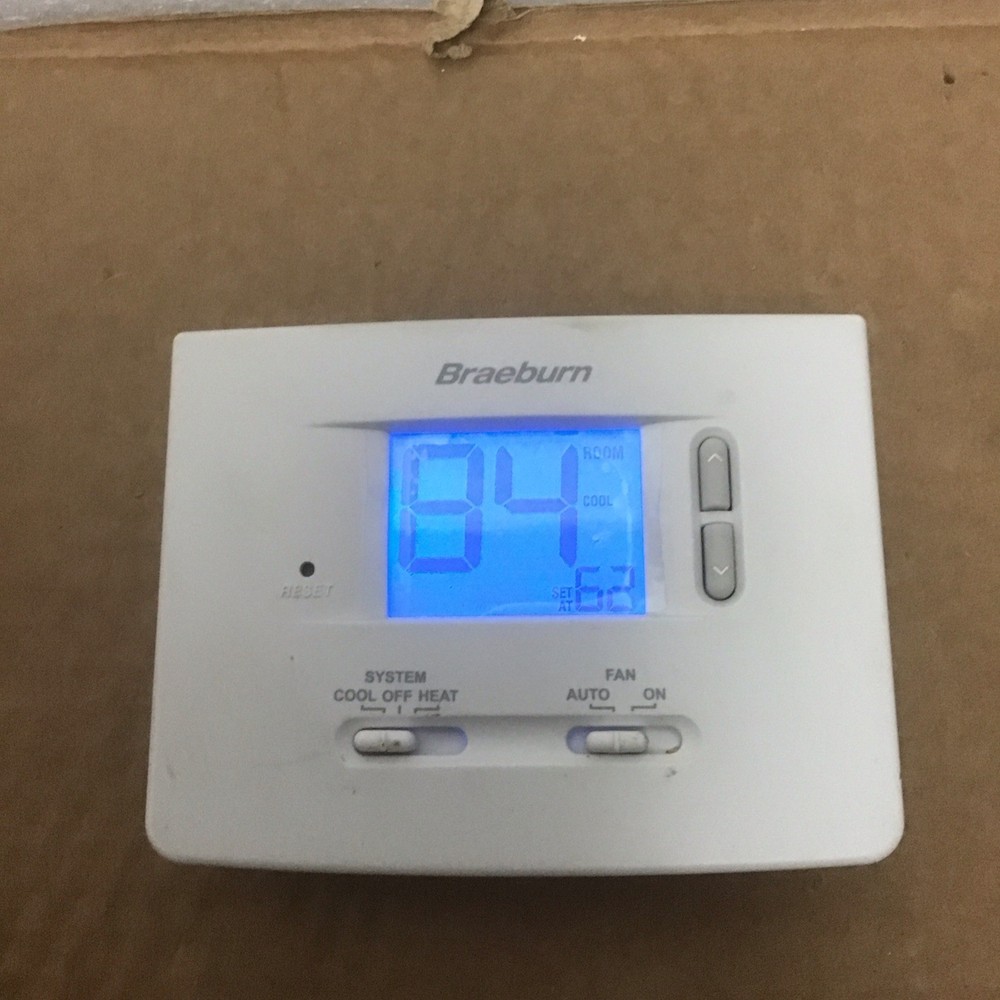 Braeburn 1020NC Non-Programmable Thermostat