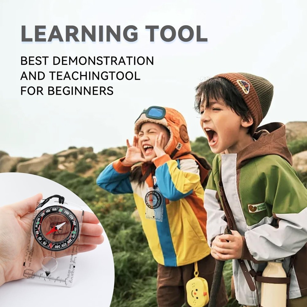 Educational Magnetic Compass for Young Explorers - Navigate with Confidence