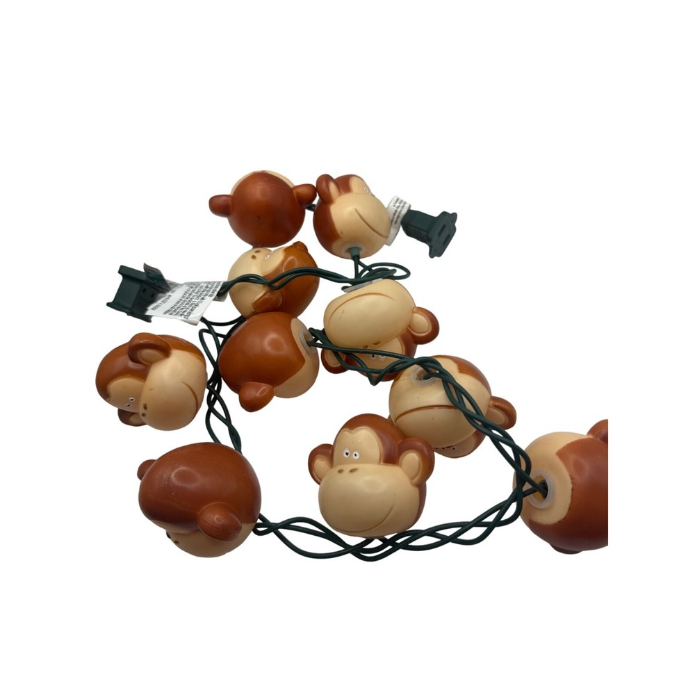 Monkey String Lights For Kids' Room Or Nursery Decor