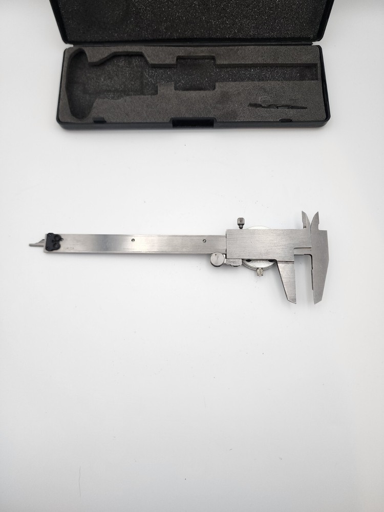 Performance Tool Dial Caliper W80151 Stainless Steel w/Case