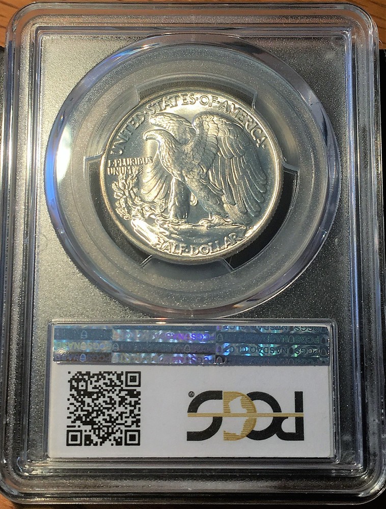 1943 Walking Liberty Half PCGS MS65 - High Quality Scans #8170