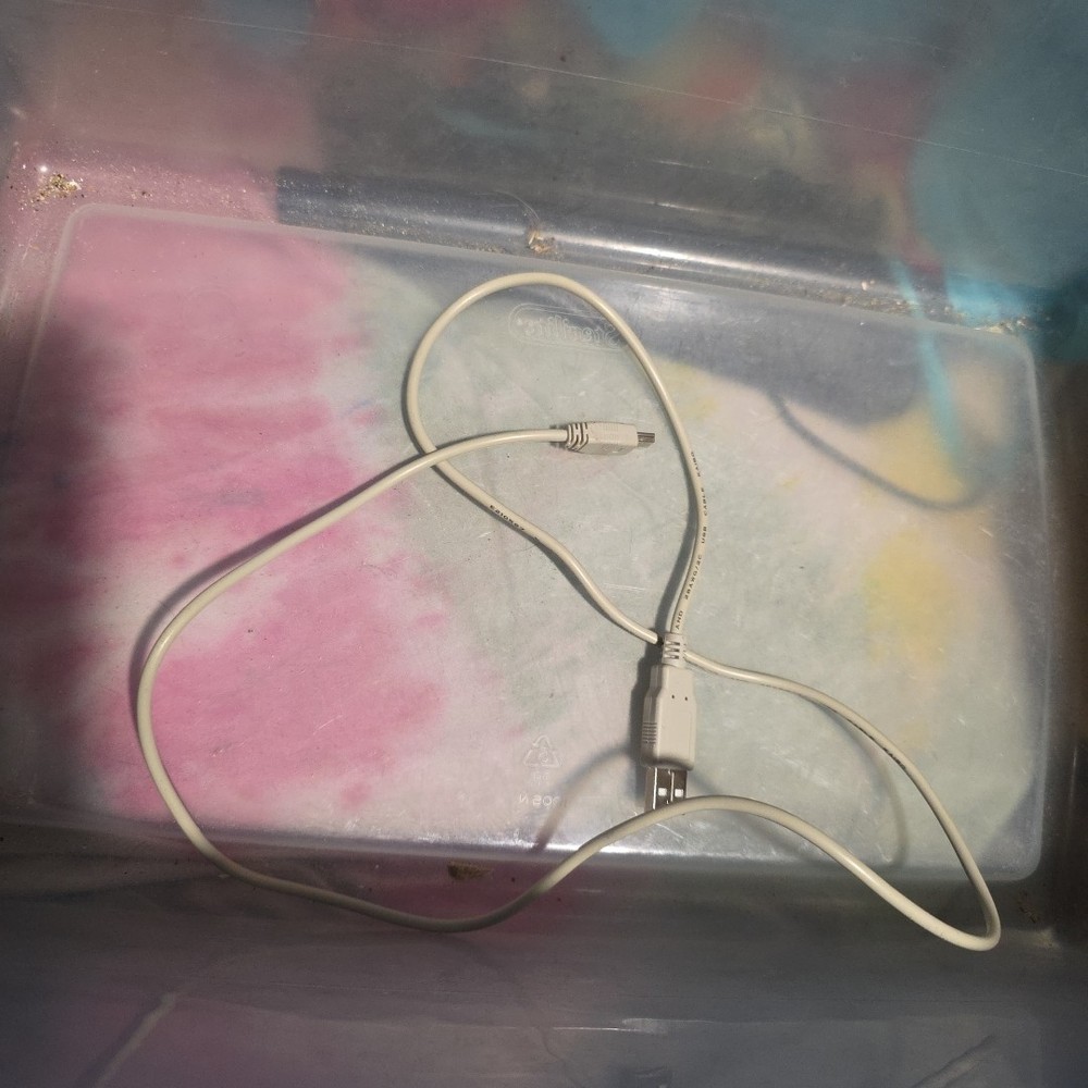 Camera Data Transfer USB Mini Cable Cord White Replacment