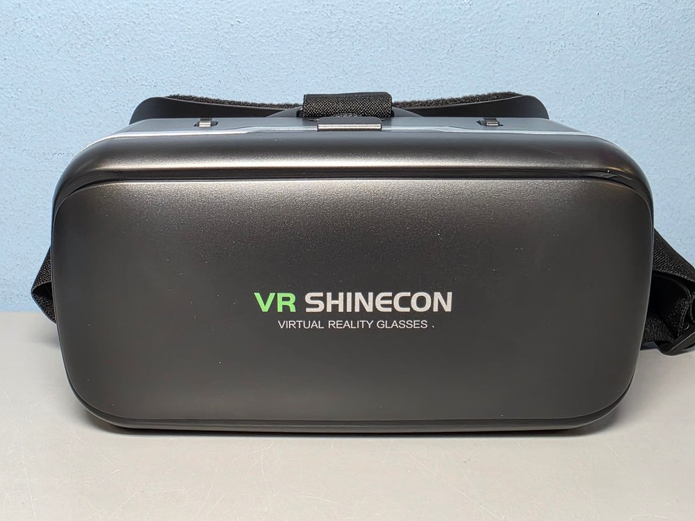 VR Shinecon Virtual Reality Glasses Smartphone Headset w/Controller New