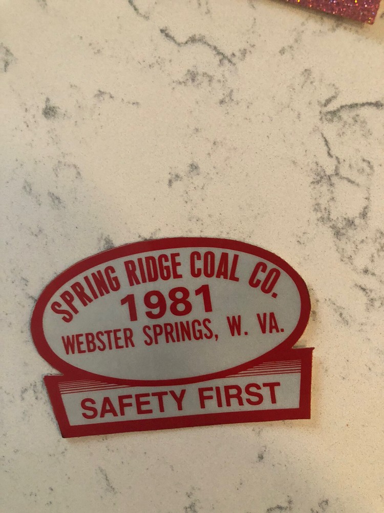 coal mining stickers nice older coal company