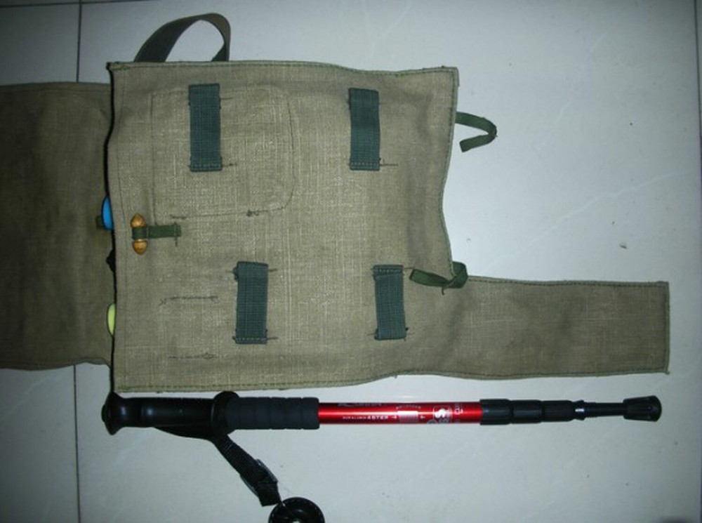 Surplus Chinese Original WW2 Type54 Single Shoulder Canvas Multi-function Bag