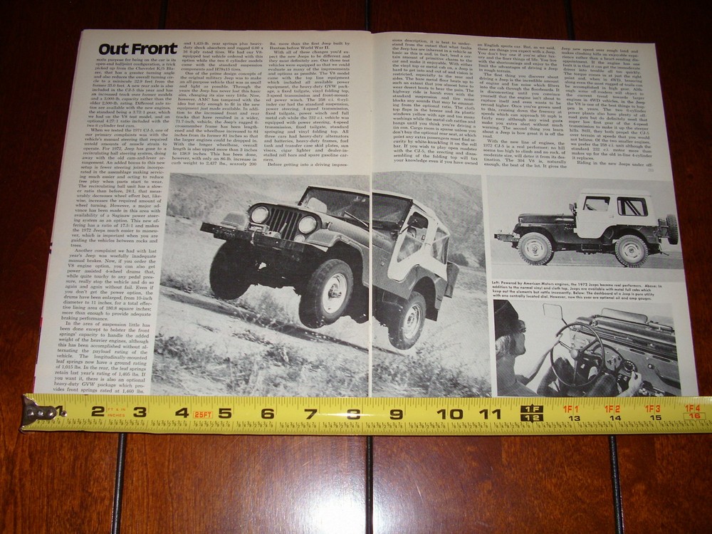 1972 JEEP CJ-5 - ORIGINAL ARTICLE