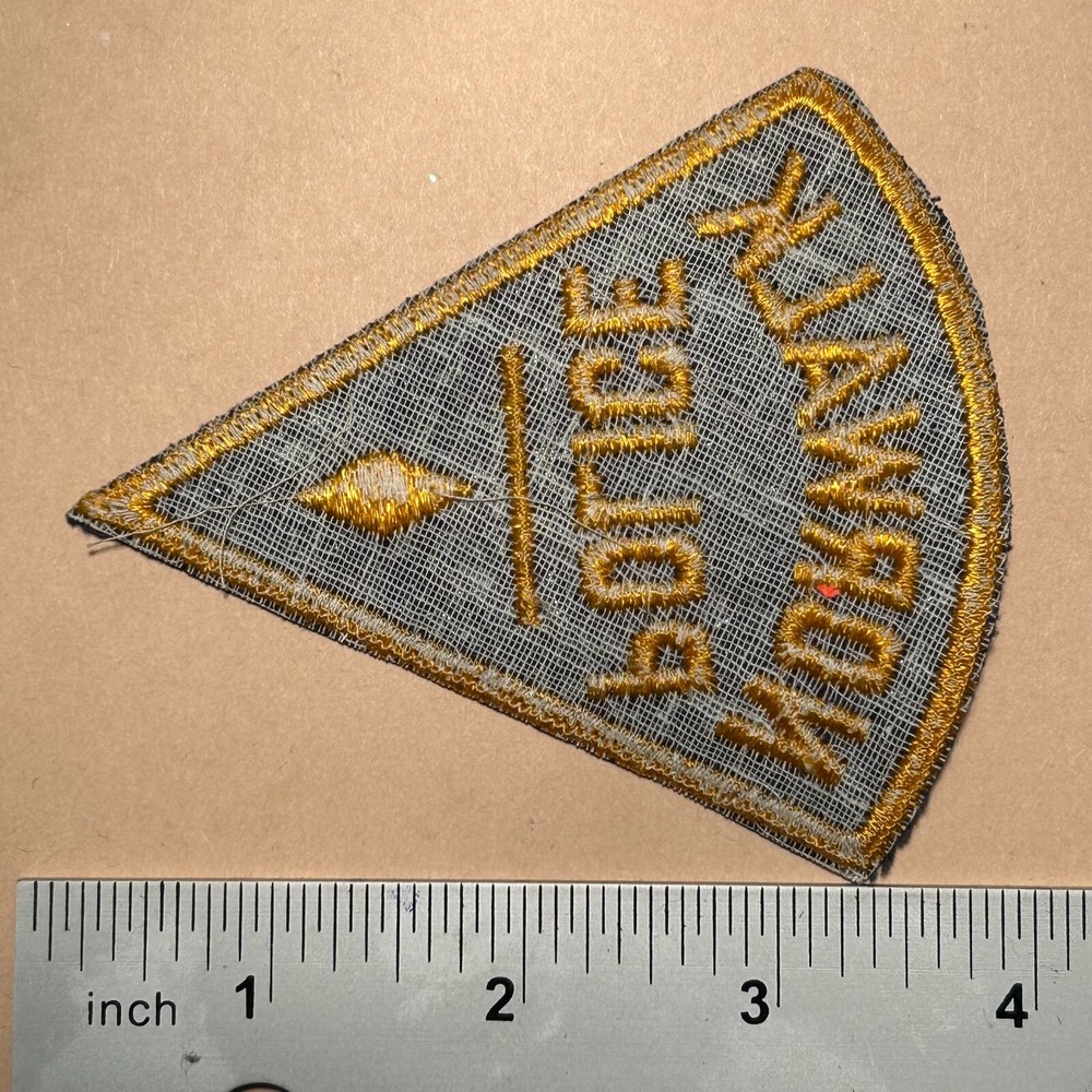 Norwalk Connecticut CT Police patch - old style