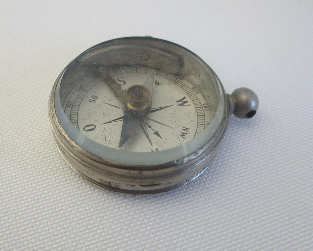 Vintage Compass Bevel Glass Cover