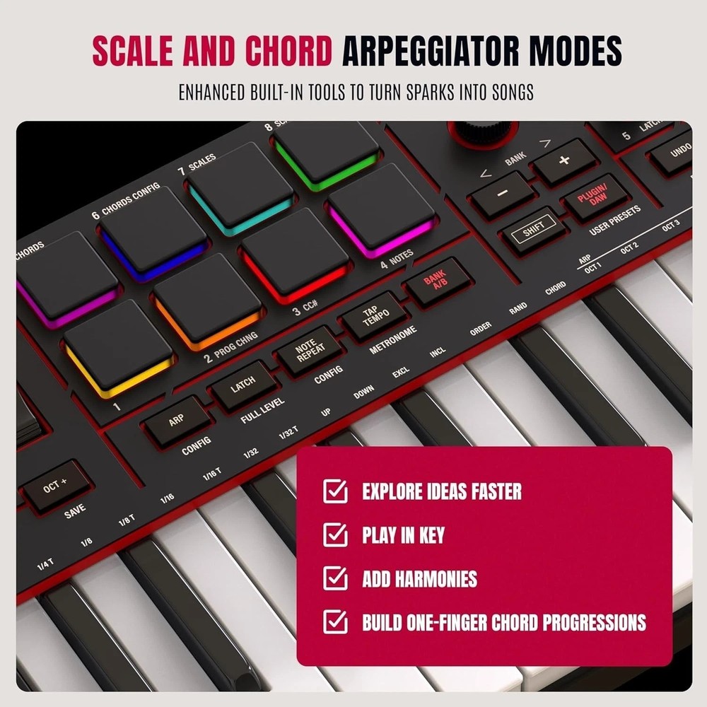 Studio Instrument Collection Included - Pro MIDI Controller